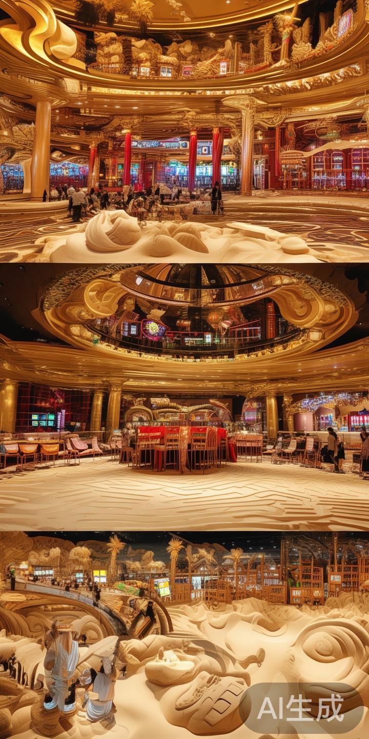 在澳门金沙赌场，Sand主题不仅体现在视觉设计上，